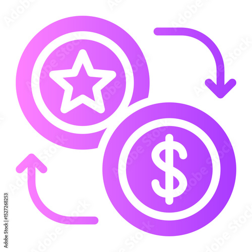 reward gradient icon