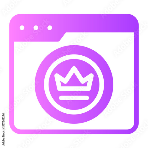website gradient icon