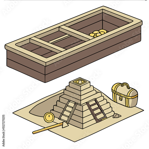 Tomb of the Lord of Sipán in Chiclayo with Moche Gold Artifacts and Burial Site. Perfect for: Día del Patrimonio, Tomb of the Lord of Sipán (Chiclayo)