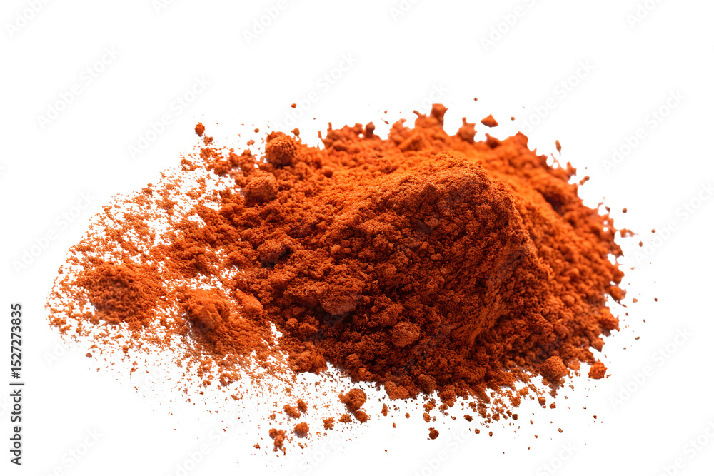 Pile of red chili hot spices isolated on white or transparent background Pile of red chili hot spices isolated on white or transparent background
