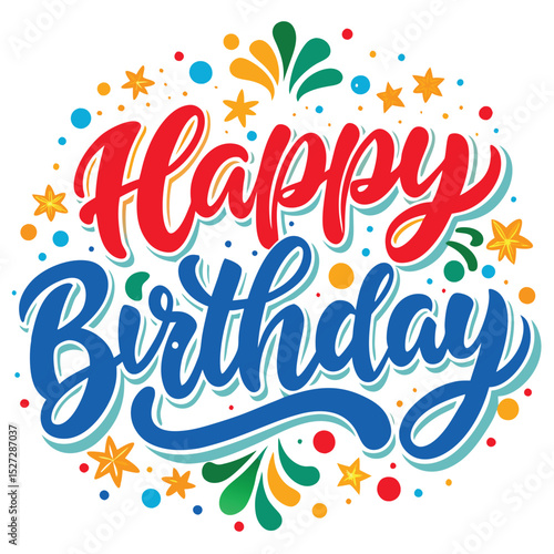 Happy Birthday Celebration Graphic