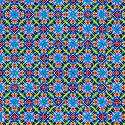 very elegant and beautiful multicolor abstract seamless pattern