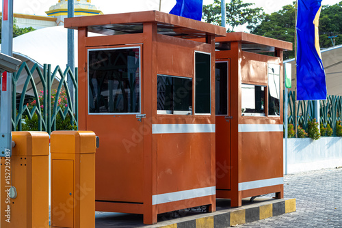 Parking Lot Attendant Booths - Access and Ticketing Infrastructure