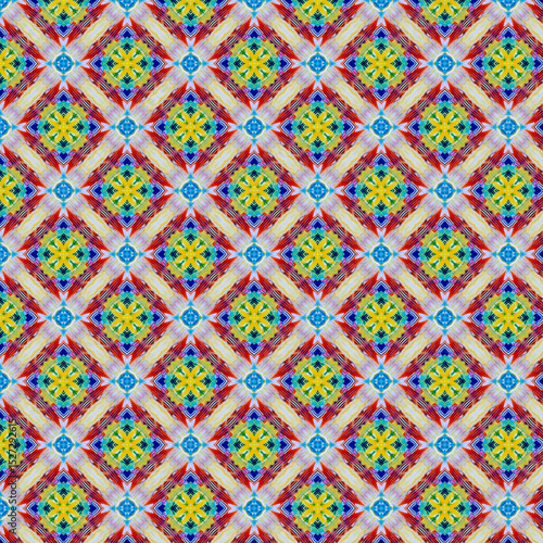 very elegant and beautiful multicolor abstract seamless pattern