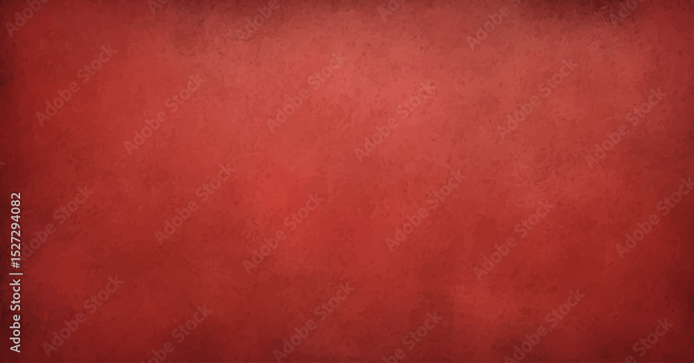 Fototapeta premium Aged red grunge paper texture with a vintage wall pattern design