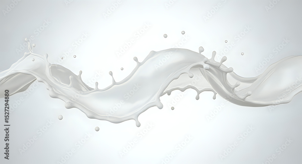Milk splash white liquid dairy product flowing motion smooth texture background food drink advertisement Milk splash white liquid dairy product flowing motion smooth texture background food drink advertisement
