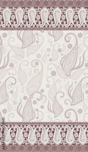 elegant paisley pattern for wallpaper background and textile beautiful paisley originated in persia and paisley is popular in Iran india scotland this paisley design is good for dress shawl scarf rida