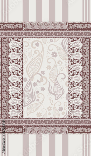 elegant paisley pattern for wallpaper background and textile beautiful paisley originated in persia and paisley is popular in Iran india scotland this paisley design is good for dress shawl scarf rida