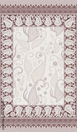 elegant paisley pattern for wallpaper background and textile beautiful paisley originated in persia and paisley is popular in Iran india scotland this paisley design is good for dress shawl scarf rida