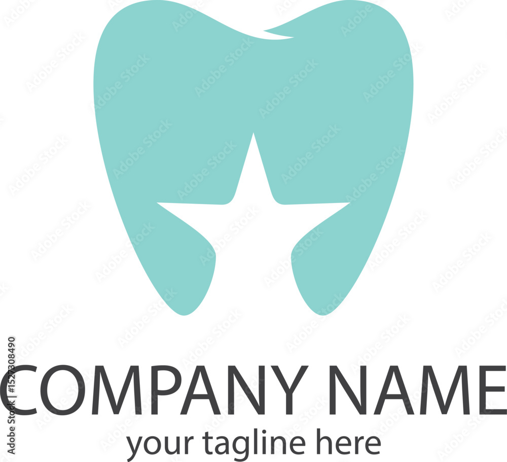 Obraz premium denral care logo