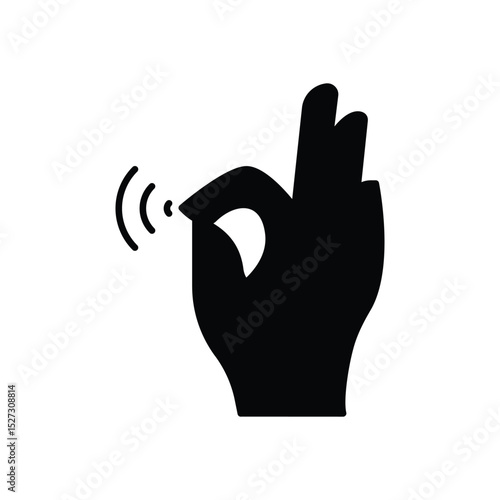 Virtual Touch Icon vector