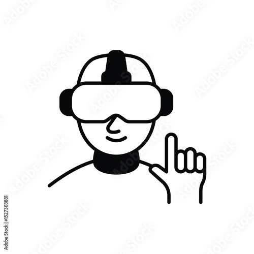 Interactivity Icon vector