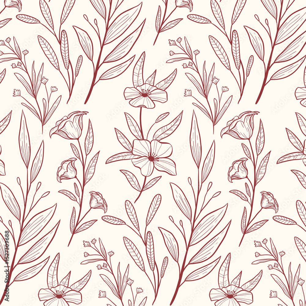 hand drawn botanical pattern.eps hand drawn botanical pattern.eps
