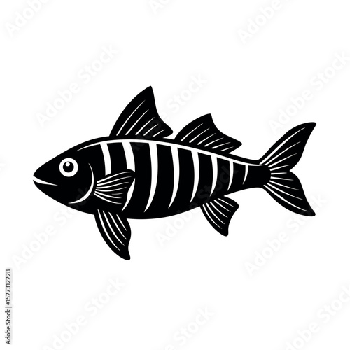 bonefish vector silhouette
