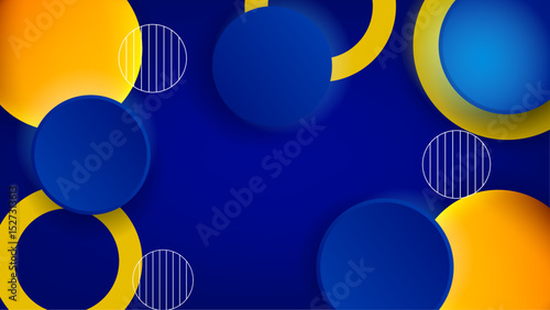 Yellow blue gradient abstract modern background