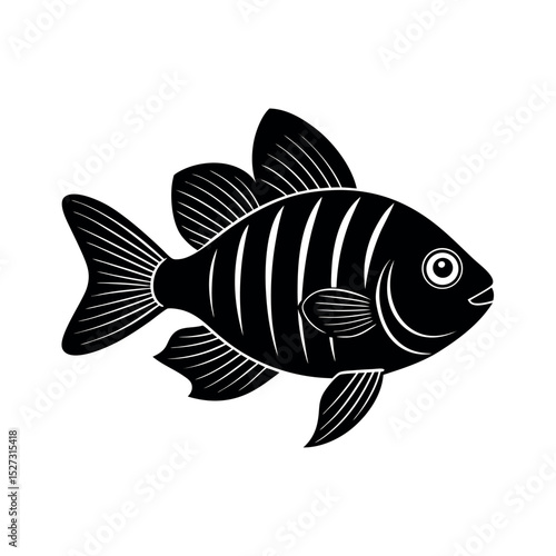 danio vector silhouette