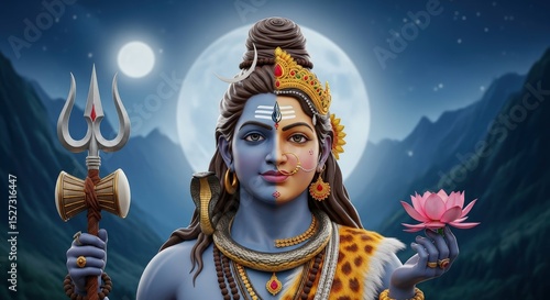 Shiva shakti ardhanarishvara hinduism god goddess divine power balance energy