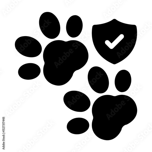 pet insurance Solid icon