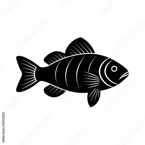 monkfish vector silhouette