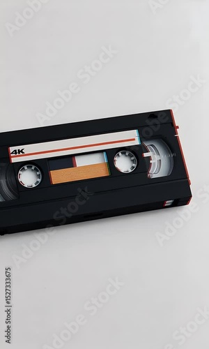 Realistic Video Cassette 4k Footage