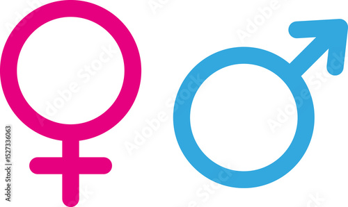 male and female signs