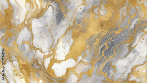 Marble acrylic seamless pattern, water texture, watercolor marble background.