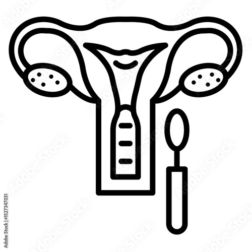 Pap Smear Vector Icon