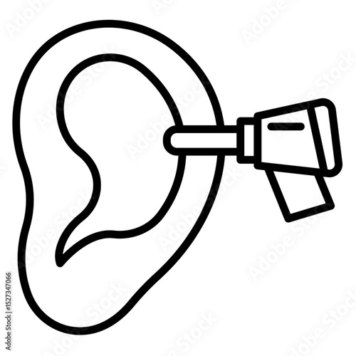 Audiology Test Vector Icon