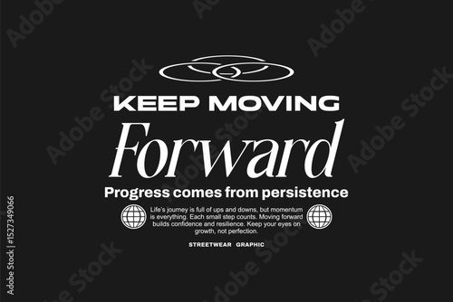 Minimalist urban quote t-shirt design motivational typography. Inspiring poster design for print. Aesthetic and uplifting text styles made for apparel. Retro and streetwear graphic tees.