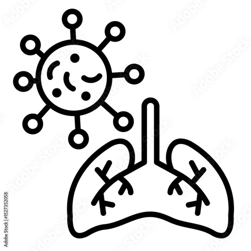 Infectious Disease Vector Icon