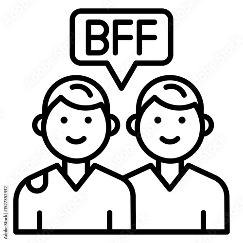 BFF Vector Icon