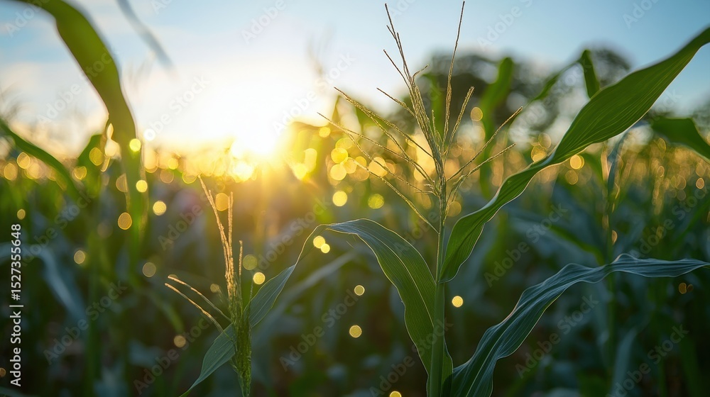 Fototapeta premium real time disease detection using multispectral imaging and machine learning, reducing crop loss and improving food security.