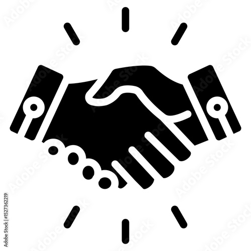 Commitment Glyph Icon