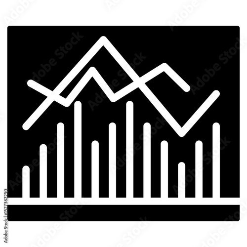 Volatility Glyph Icon
