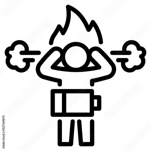 Burnout  Icon 