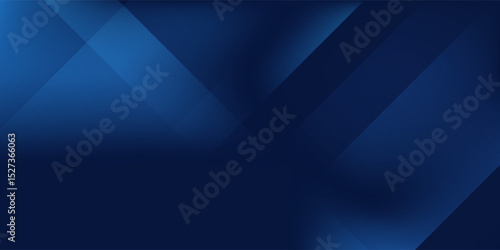 Modern black dark navy blue silver abstract pattern background. Geometric shape. Line triangle angle fold polygon illustration abstract simple art