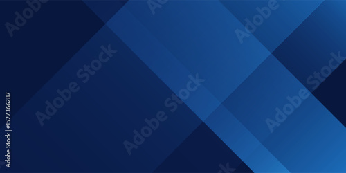 Simple black dark navy blue silver abstract pattern background. Geometric shape. Line triangle angle fold polygon abstract modern