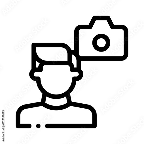 paparazzi line icon