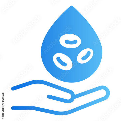 blood donation Gradient icon