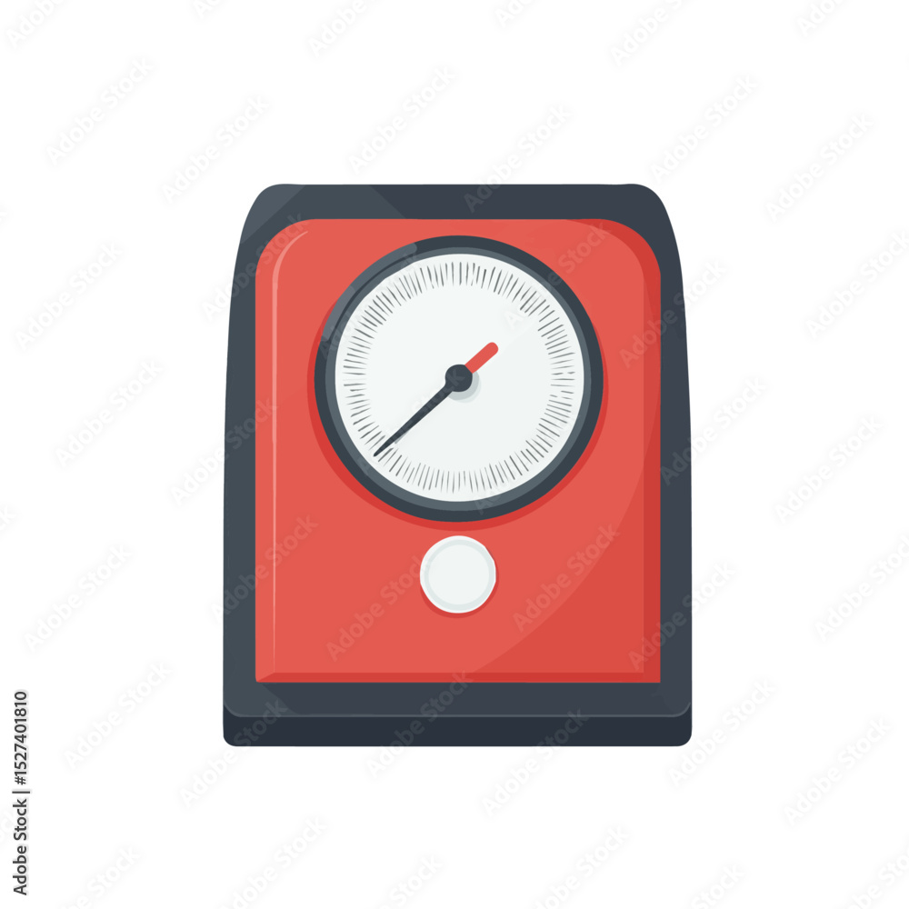 Smart Scales illustration vector 2D flat, isolated on a white background. Smart Scales illustration vector 2D flat, isolated on a white background.