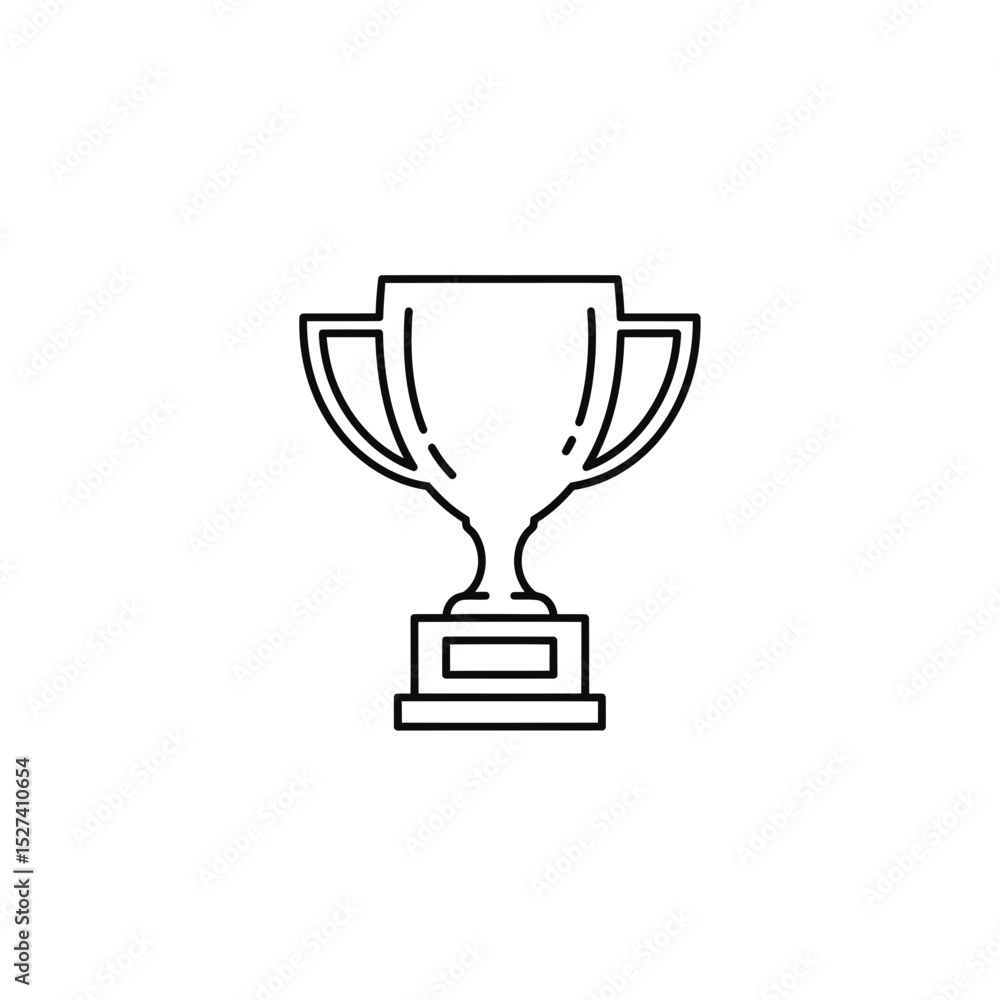 Elegant Line Art Trophy Illustration: A Symbol of Achievement and Success for Design and Creative Projects, Suitable for a Wide Range of Applications. Elegant Line Art Trophy Illustration: A Symbol of Achievement and Success for Design and Creative Projects, Suitable for a Wide Range of Applications.