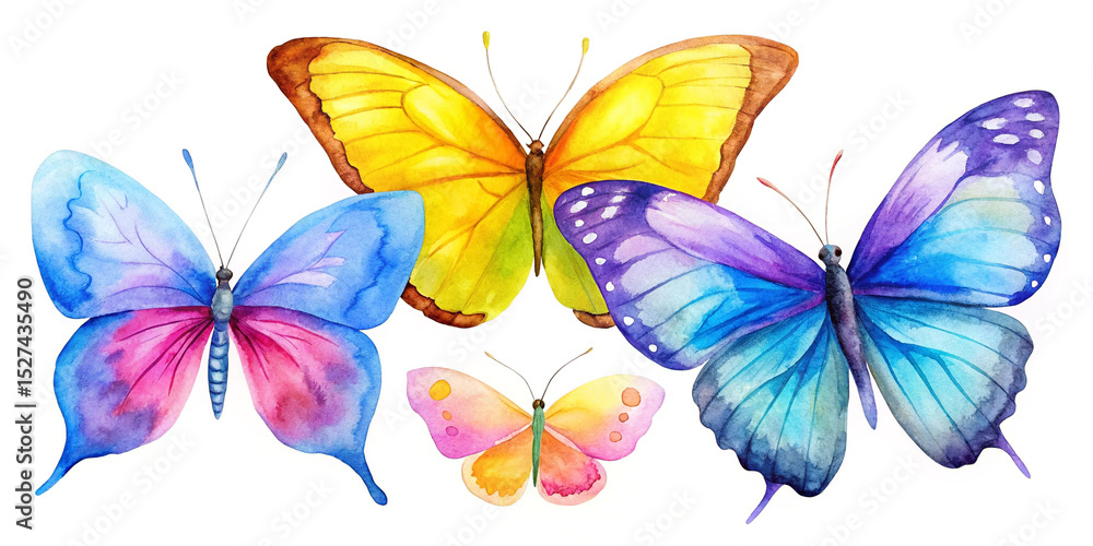 Obraz premium butterfly isolated on white