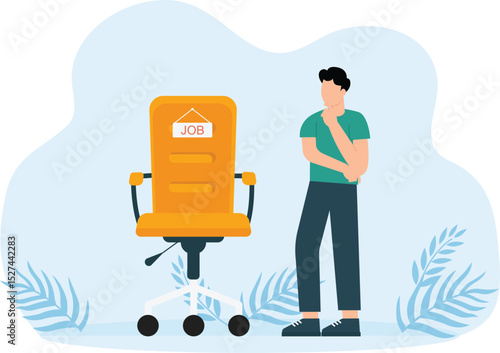 New job offer or new career opportunity,employment and recruitment, promoted to new position,hiring staff for vacancy concept
