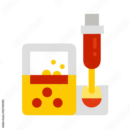 Microplastic Analysis Kit with Spectrophotometer Transparent Background