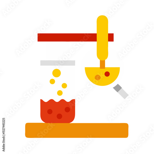 Microplastic Detection Kit in Lab Setting Transparent Background