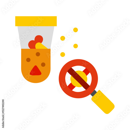 Microplastic Detection Kit Isolated Top View Perspective