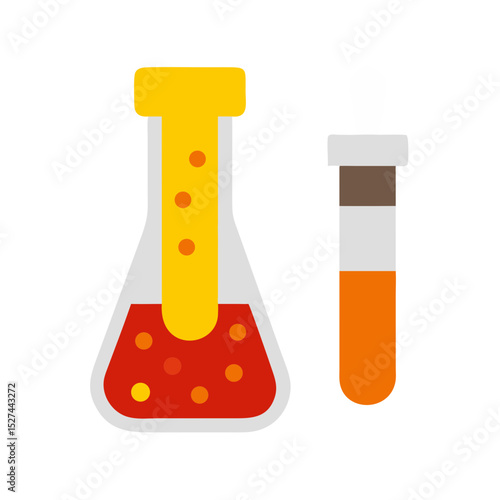 Microplastic Sample Extraction Kit with Solvents illustration Cutout
