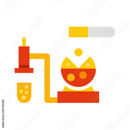 Microplastic Sample Processing Kit with Centrifuge illustration Cutout
