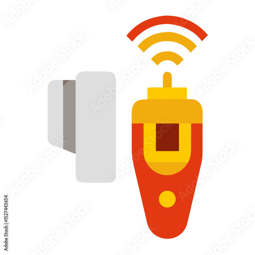Portable Microplastic Detector with Wireless Connectivity illustration Cutout