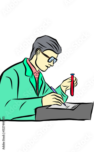 man with medice